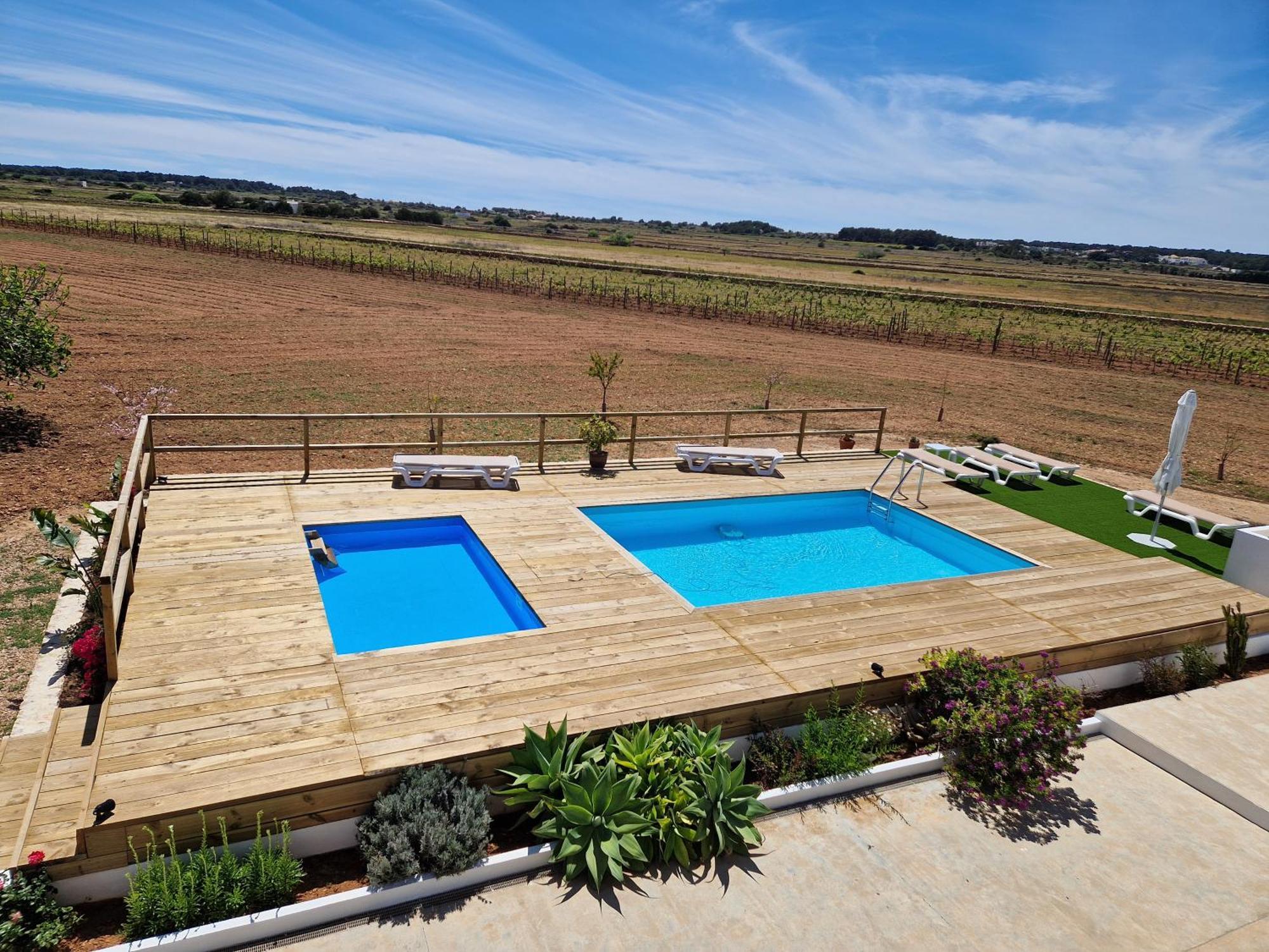 Ses Vinas De Cas Baixero Villa La Mola Exteriör bild